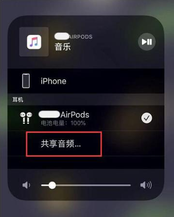 麻城苹果14音频维修点分享iPhone14音频共享设置方法 