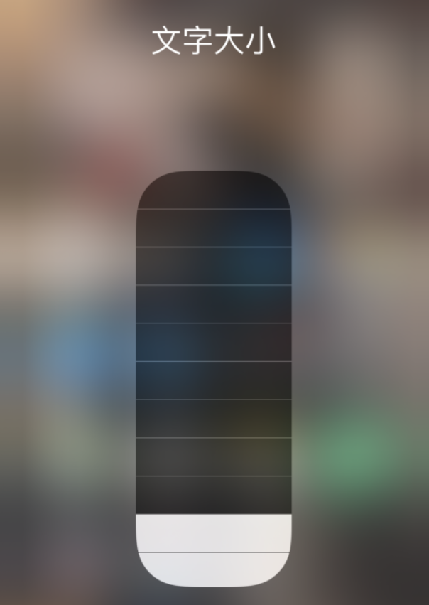 麻城苹果手机维修分享小技巧：在 iPhone 控制中心快速调节字体大小 