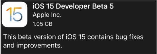 麻城苹果手机维修分享如何升级到iOS15.0 beta5 